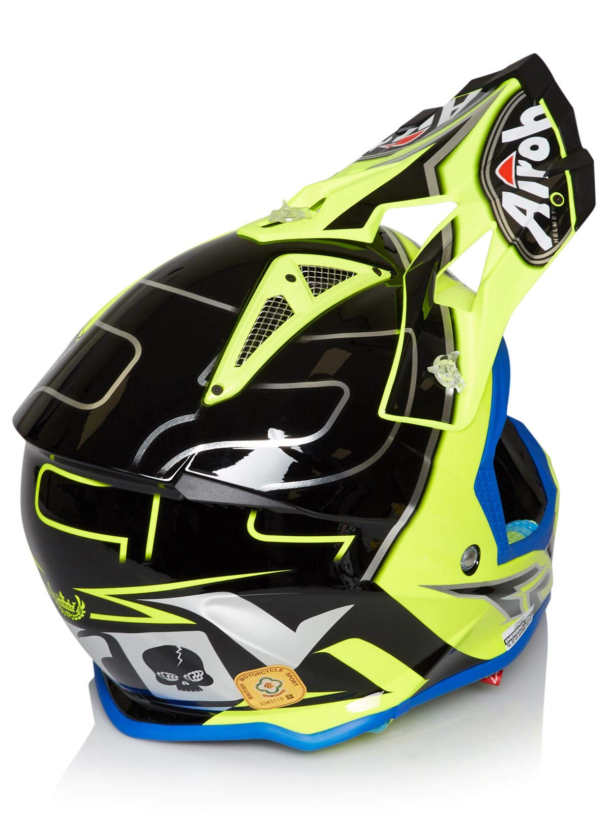 ムト・アシロギ Airoh AVIATOR 2.2 CAIROLI MANTOVA GLOSS TG M : Amazon.pl